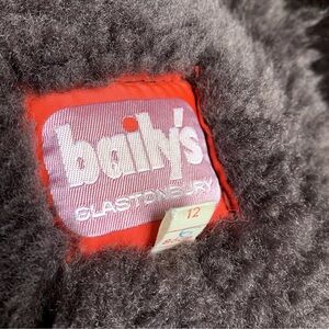 Brown sheepskin